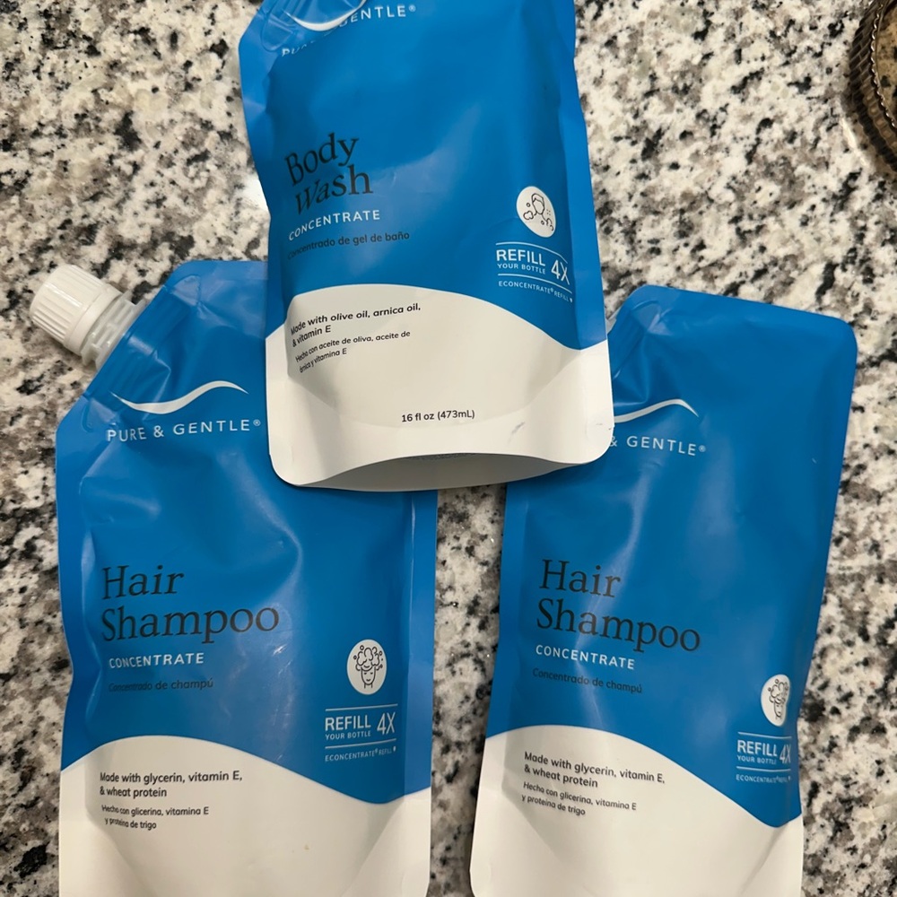 Hair Shampoo and Body Wash Set